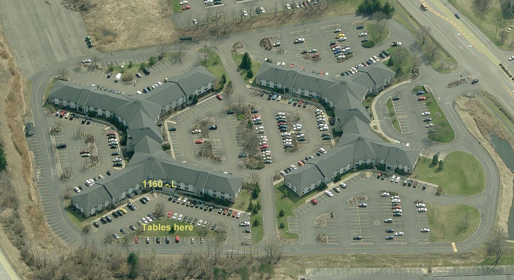 1160 Pittsford-Victor Rd, Pittsford, NY for lease Aerial- Image 1 of 2