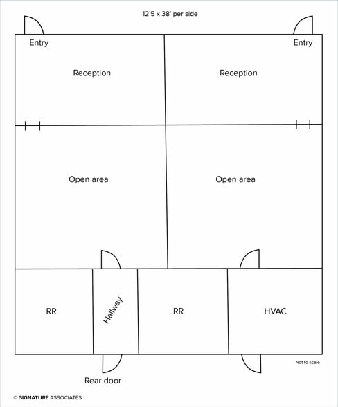134-136 N Main St, Swanton, OH for sale - Floor Plan - Image 3 of 8