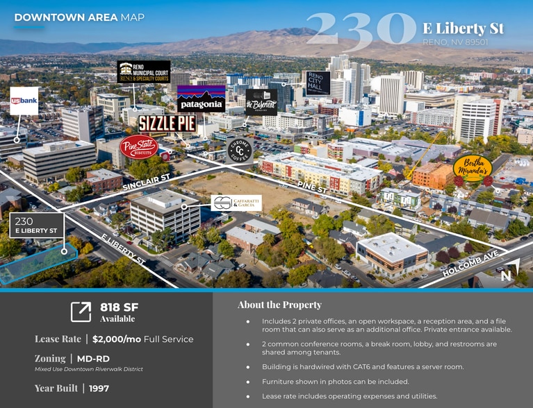 230 E Liberty St, Reno, NV for lease - Building Photo - Image 2 of 6