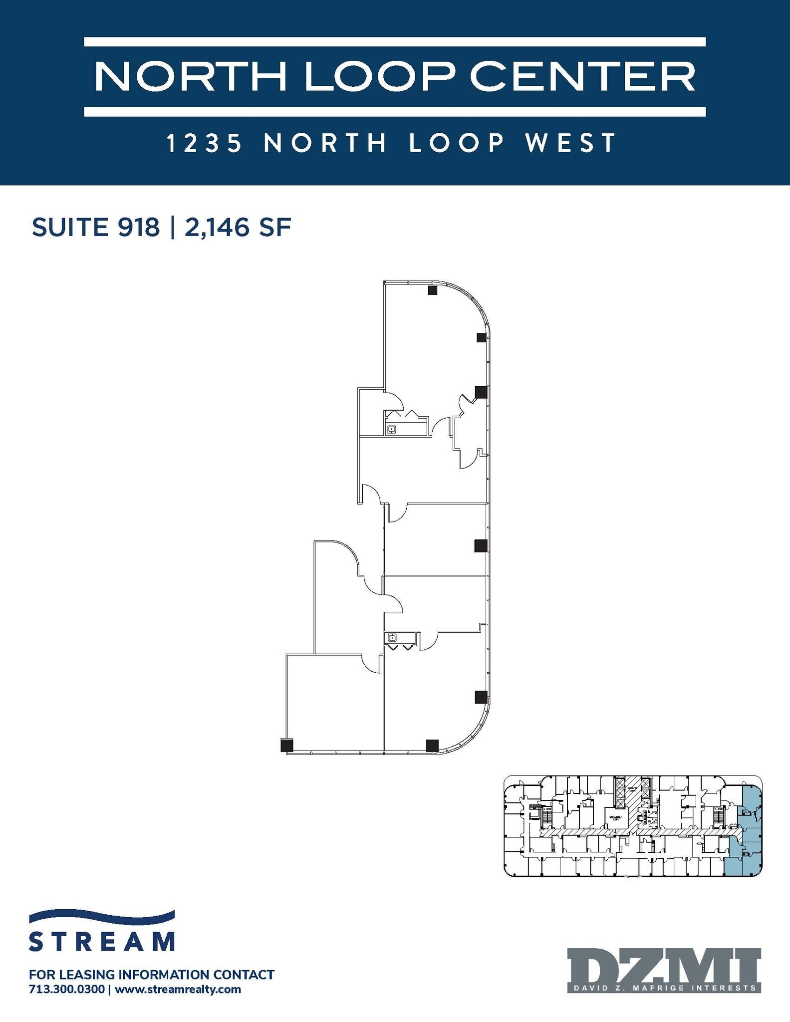 1235 North Loop W, Houston, TX for lease Floor Plan- Image 1 of 1