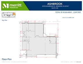 20116 Ashbrook Pl, Ashburn, VA à louer Plan de site- Image 2 de 2