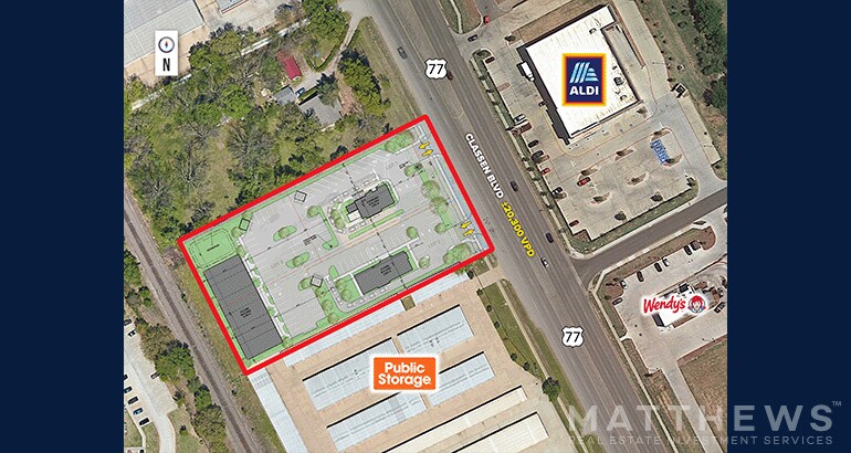 3160 Classen Blvd, Norman, OK à vendre - Photo du bâtiment - Image 2 de 3