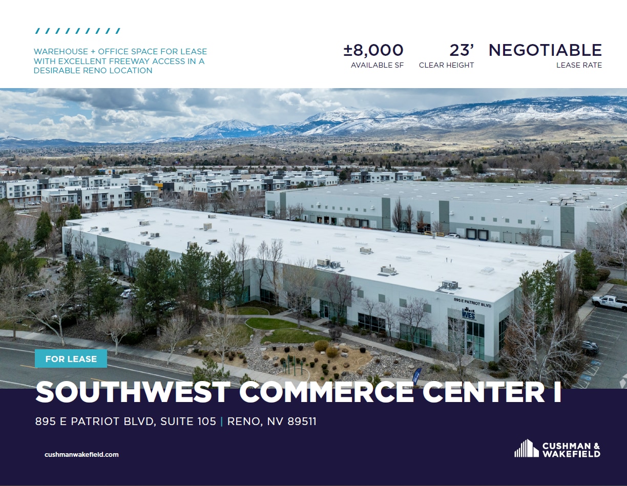 875 E Patriot Blvd, Reno, NV for lease Interior Photo- Image 1 of 3