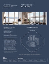 One World Trade Center, New York, NY for lease Floor Plan- Image 1 of 7