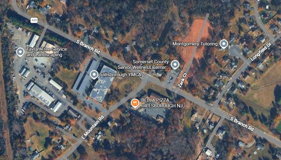 342 S Branch Rd, Hillsborough, NJ for sale - Aerial - Image 3 of 6