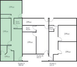 3965 E Foothhills Dr, Sierra Vista, AZ for lease Floor Plan- Image 1 of 1