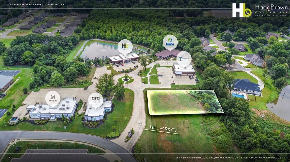 1680 Hill Park Cv, Jonesboro, AR à louer - Aérien - Image 3 de 6