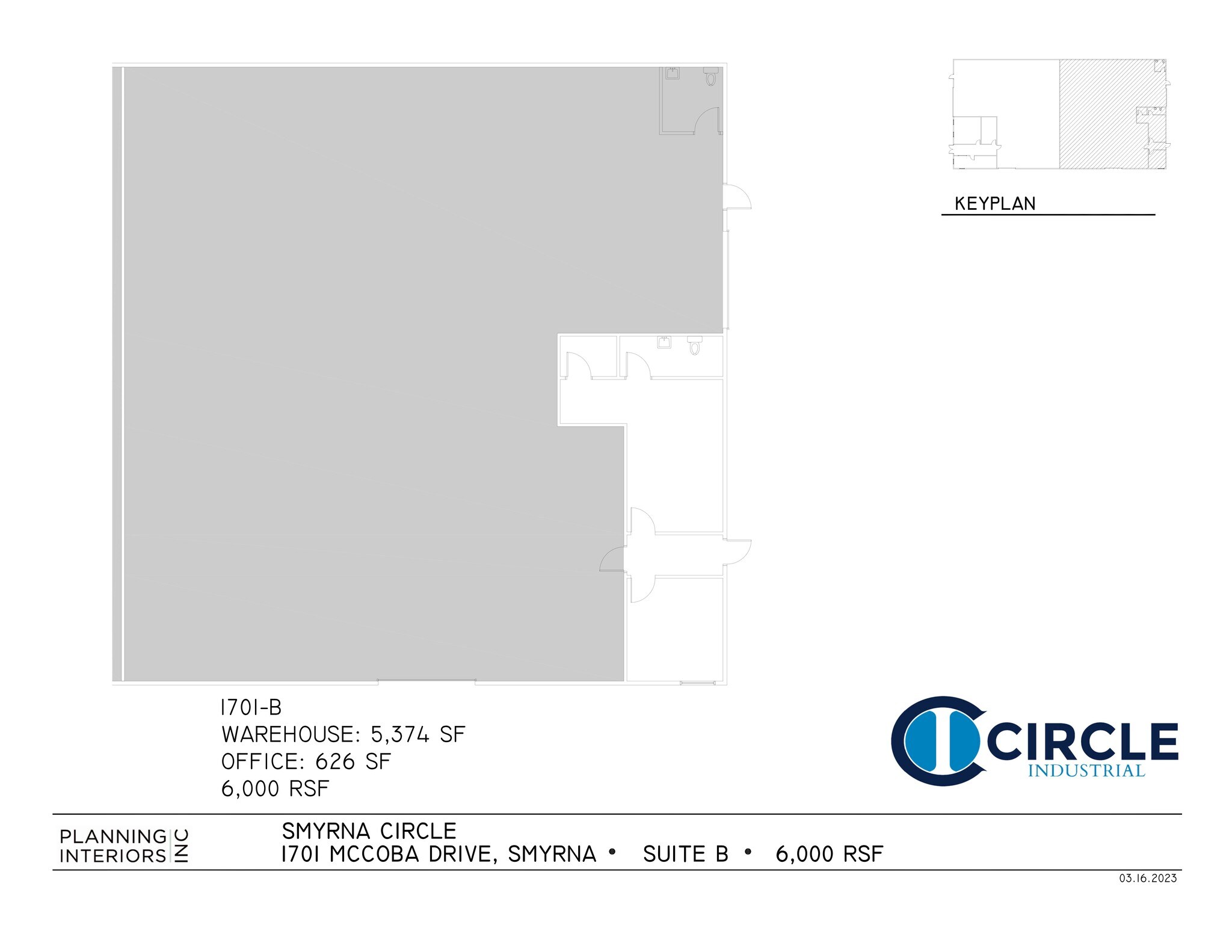 1701-1761 McCoba Dr SE, Smyrna, GA for lease Site Plan- Image 1 of 1