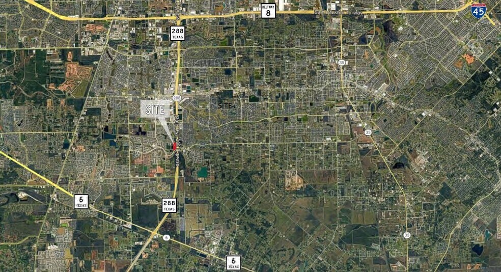 11.71 AC - 288 hwy, Manvel, TX à vendre - Photo du bâtiment - Image 3 de 3