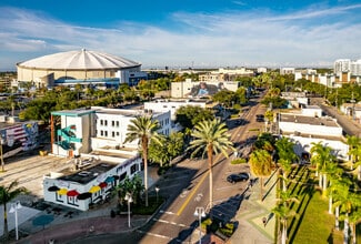 1110 Central Ave, Saint Petersburg, FL - AERIAL map view
