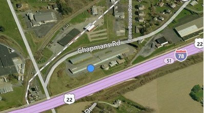 6500 Chapmans Rd, Allentown, PA - Aerial map view