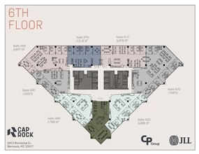 6903 Rockledge Dr, Bethesda, MD à louer Plan d’étage- Image 1 de 9