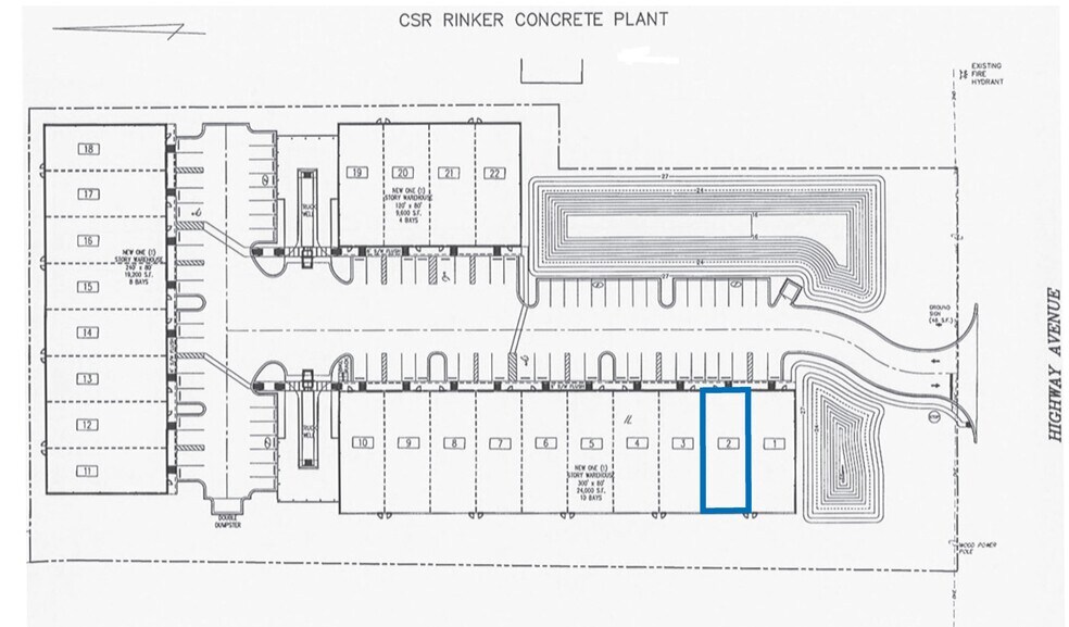 6973 Highway Ave, Jacksonville, FL à vendre - Plan de site - Image 2 de 15