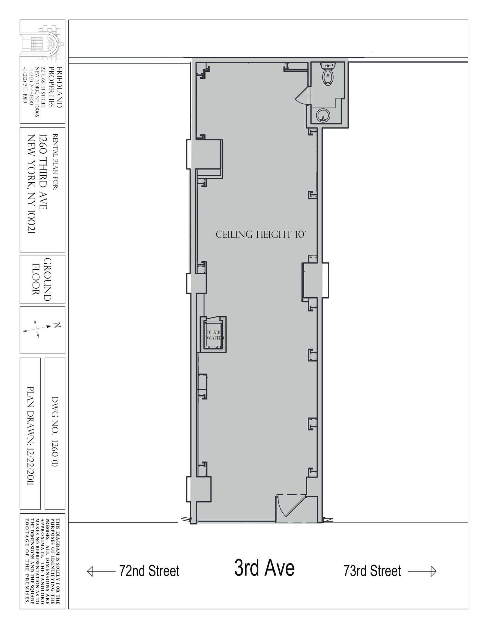 165 E 72nd St, New York, NY for lease Site Plan- Image 1 of 2