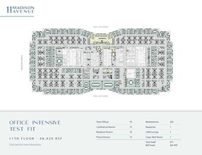 11 Madison Ave, New York, NY à louer Plan d’étage- Image 2 de 4
