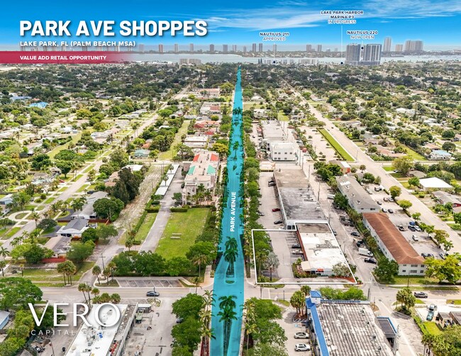 Plus de détails pour 836-850 Park Ave, Lake Park, FL - Commerce de détail à vendre