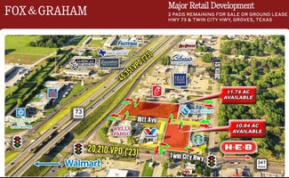 More details for Twin City Highway, Groves, TX - Land for Sale