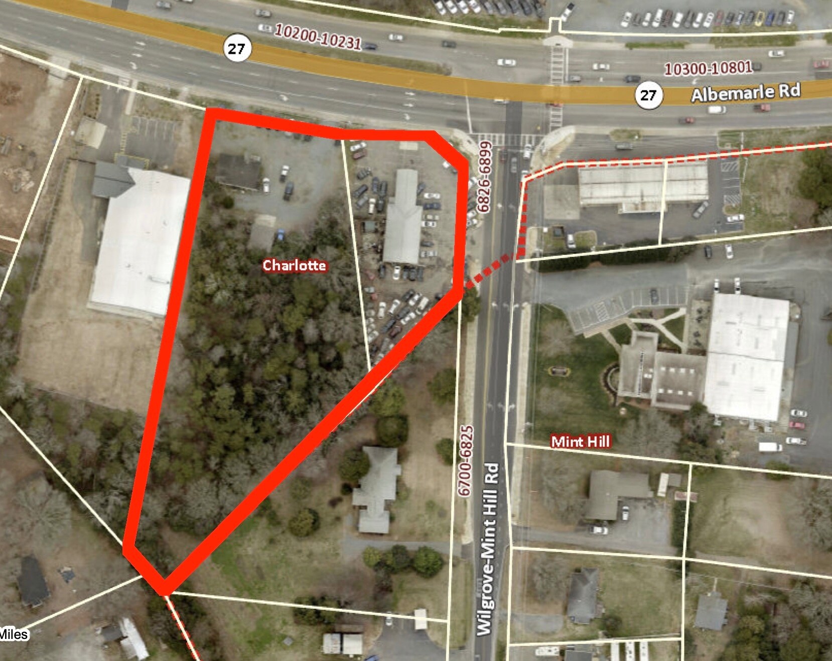 10210 & 10230 Albemarle, Mint Hill, NC for sale Building Photo- Image 1 of 2