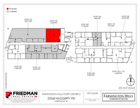 22260 Haggerty Rd, Northville, MI for lease Building Photo- Image 2 of 2