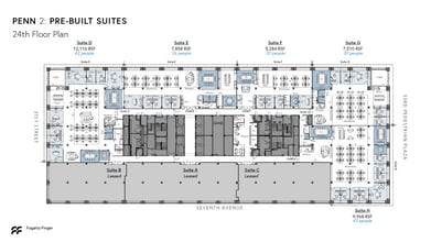PENN 2, New York, NY for lease Floor Plan- Image 2 of 14