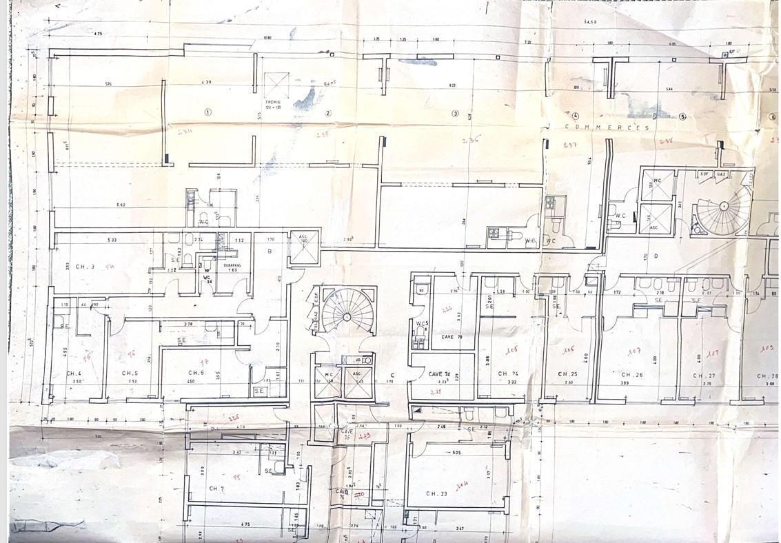 Retail in Paris for sale Floor Plan- Image 1 of 2