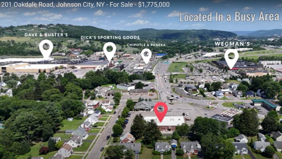 201 Oakdale Rd, Johnson City, NY à vendre - Photo du bâtiment - Image 3 de 78