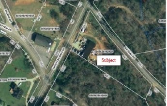 76 Bates Crossing Rd, Travelers Rest, SC - Aerial map view