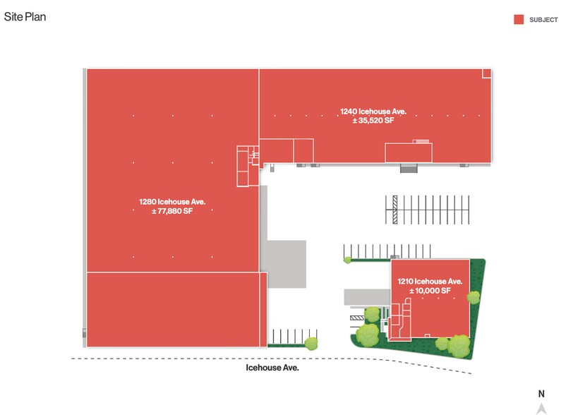 Icehouse Portfolio portefeuille de 3 propriétés à vendre sur LoopNet.ca - Plan de site - Image 2 de 11