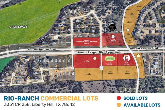 Plus de détails pour 3351 County Road 258, Liberty Hill, TX - Terrain à vendre