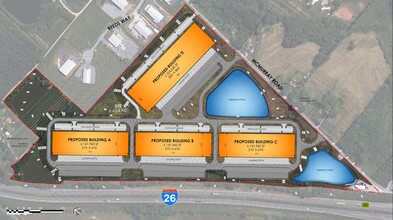 00 McMurray Blvd, Flat Rock, NC for lease Site Plan- Image 2 of 2