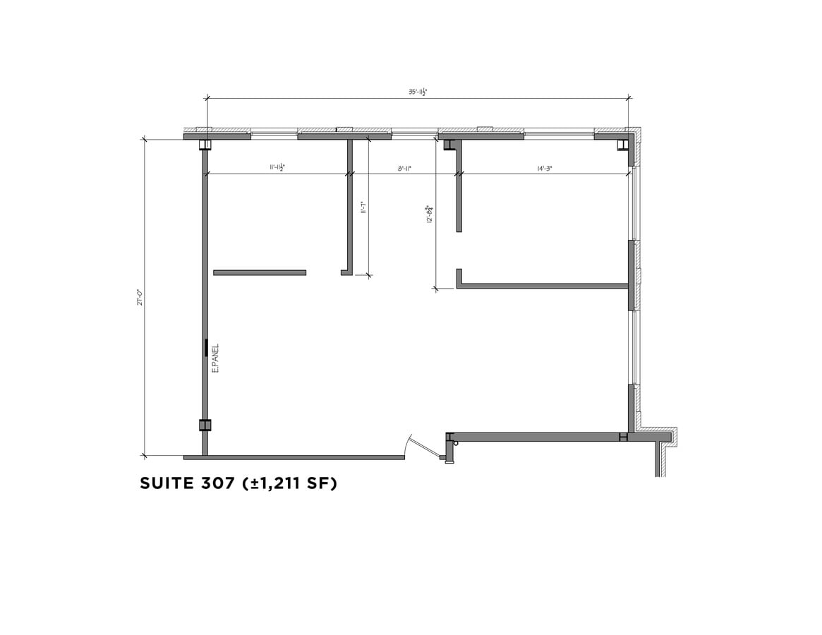308 W Rosemary St, Chapel Hill, NC 27516 - Unité 307 -  - Plan d’étage - Image 1 of 5