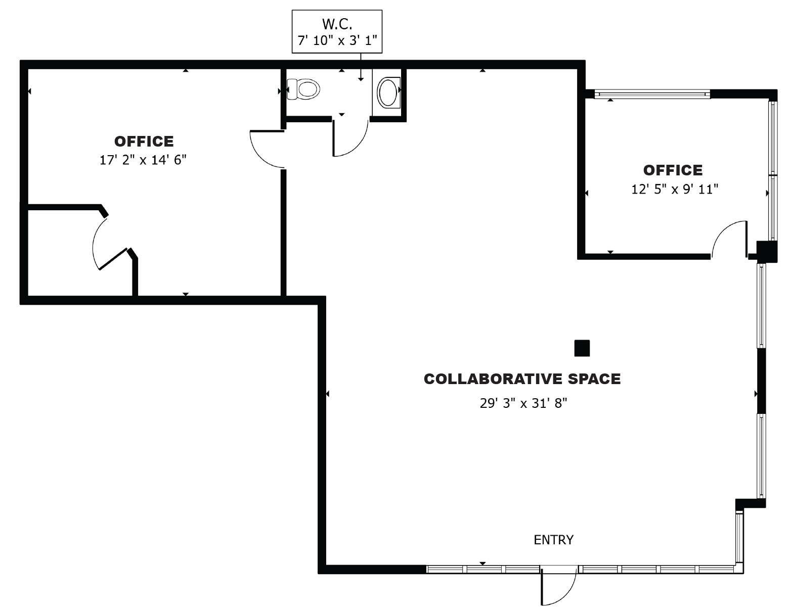 4215 N Classen Blvd, Oklahoma City, OK à louer Plan d  tage- Image 1 de 1