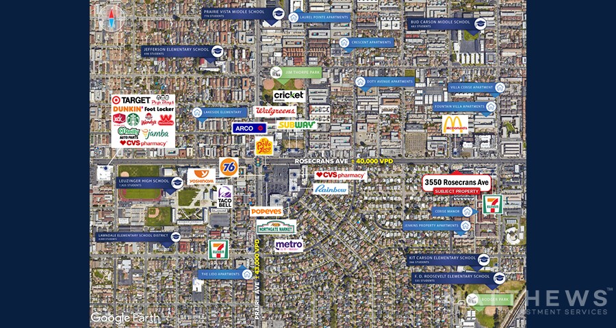 3550 W Rosecrans Ave, Hawthorne, CA à louer - Photo du bâtiment - Image 3 de 3