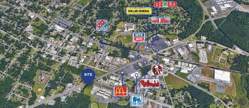 200-220 Albright Rd, Rock Hill, SC à vendre - Photo du bâtiment - Image 2 de 6