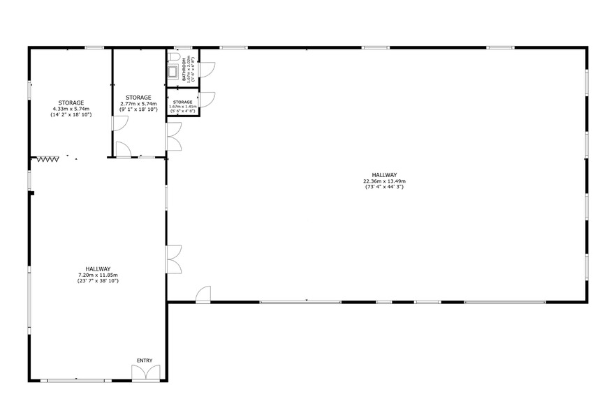 2642 S School Ave, Fayetteville, AR à louer - Plan d  tage - Image 3 de 12