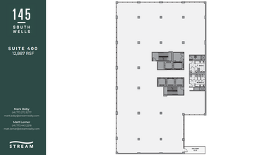 145 S Wells St, Chicago, IL à louer Plan d  tage- Image 1 de 1