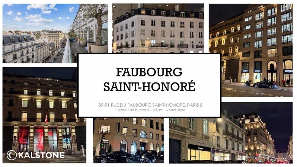 91 Rue Du Faubourg Saint-Honoré, Paris à vendre - Photo du bâtiment - Image 1 de 4