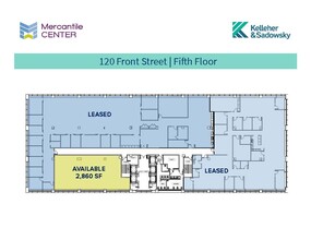 100 Front St, Worcester, MA for lease Floor Plan- Image 1 of 1