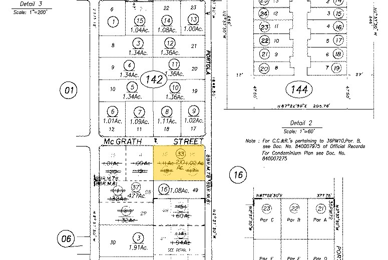 4882 McGrath St, Ventura, CA à louer - Plan cadastral - Image 3 de 5