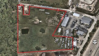Plus de détails pour 7018 Roach Rd, Humble, TX - Terrain à louer