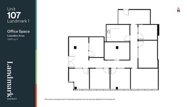 1700 Dickson Av, Kelowna, BC for lease Floor Plan- Image 1 of 1