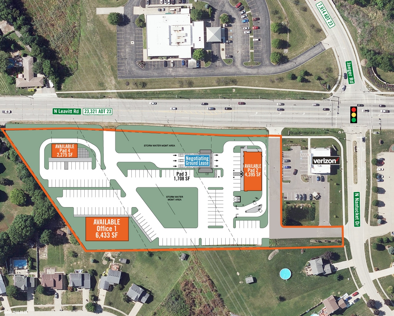 TBD Leavitt Rd, Lorain, OH for sale Aerial- Image 1 of 7