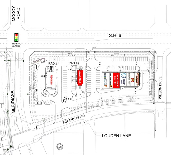 19710 Highway 6, Manvel, TX à louer - Plan de site - Image 2 de 4