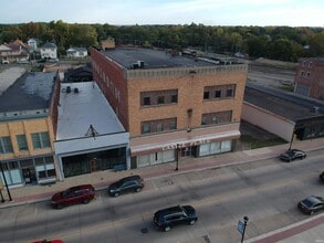 1416 Broad St, New Castle, IN - Aerial  map view