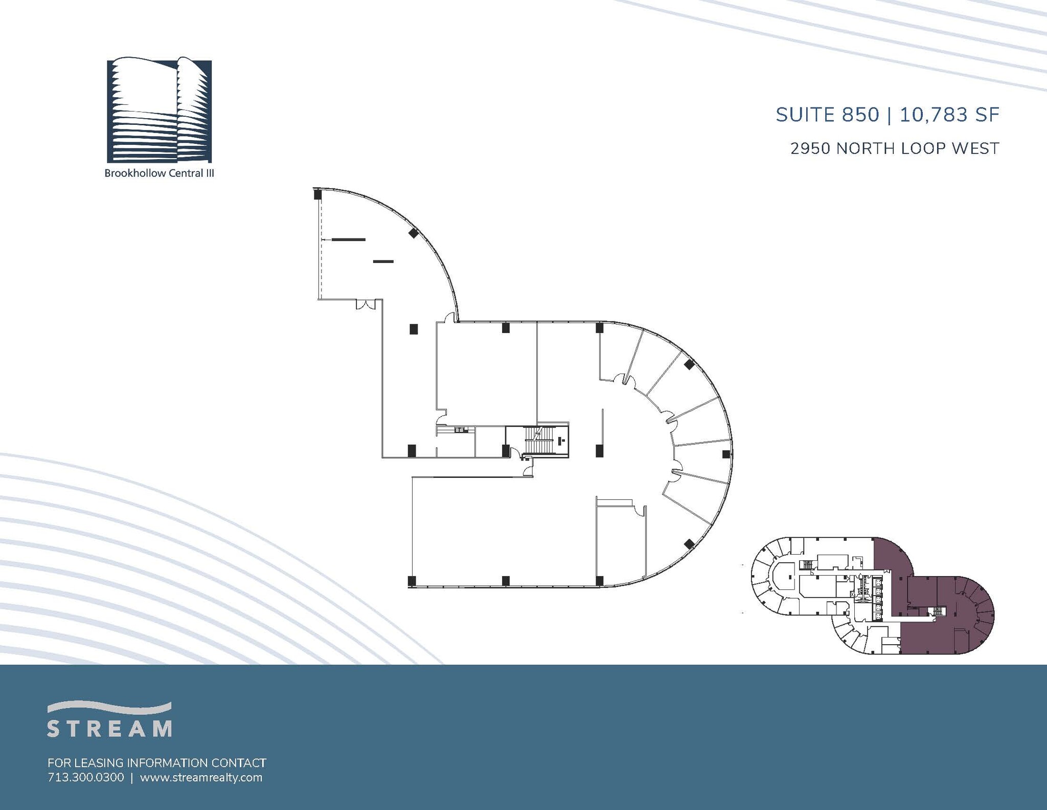 2950 N Loop Fwy W, Houston, TX à louer Plan d’étage- Image 1 de 1