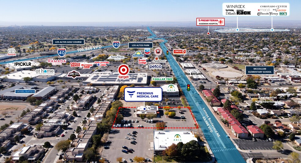 11296 Lomas Ct NE, Albuquerque, NM à vendre - Photo du bâtiment - Image 2 de 3