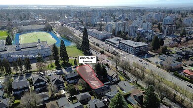 2075 37th Av W, Vancouver, BC - Aerial map view