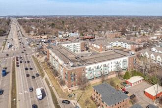 1550 Larpenteur Ave W, Falcon Heights, MN - Aérien  Vue de la carte