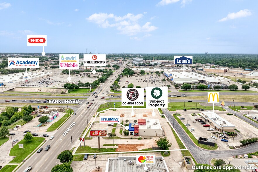 100 S New Rd, Waco, TX à vendre - Photo du bâtiment - Image 2 de 3
