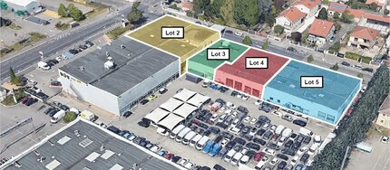 Vénissieux, RHO - Aerial  map view - Image1